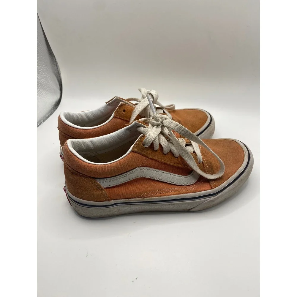 Set of 3 pairs Vans Ward Low Multi‎ Color Pastel Pink Canvas Kids Shoes Size 1.0
